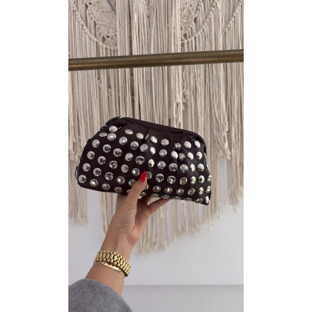 BOLSO PIEL TACHUELAS