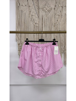 SOBRECAMISA RAYAS ROSA