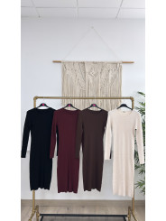 VESTIDO CANALE MANGA LARGA