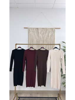 VESTIDO CANALE MANGA LARGA