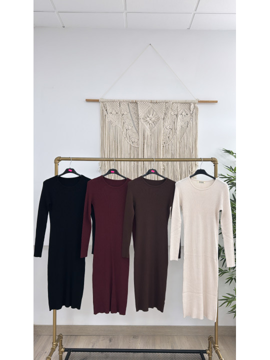 VESTIDO CANALE MANGA LARGA