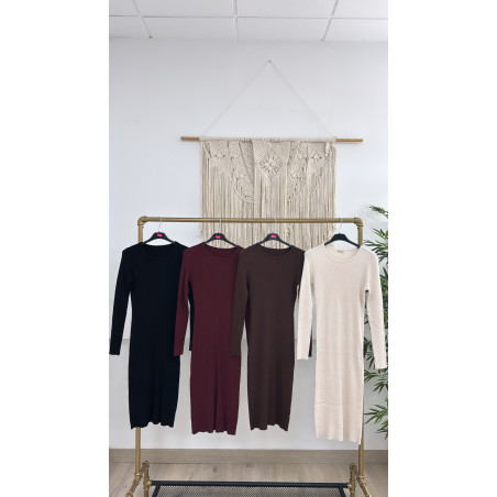 VESTIDO CANALE MANGA LARGA