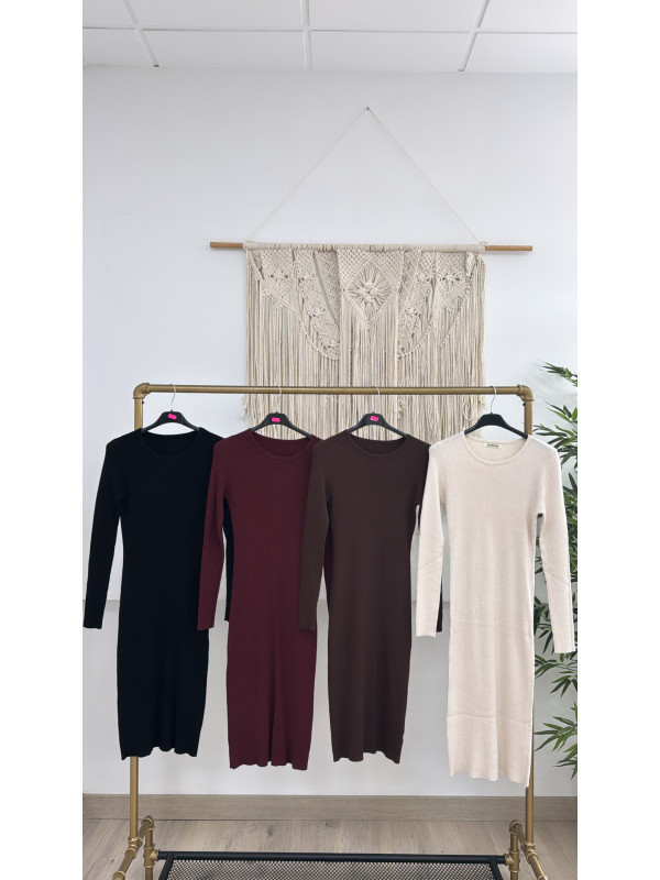 VESTIDO CANALE MANGA LARGA