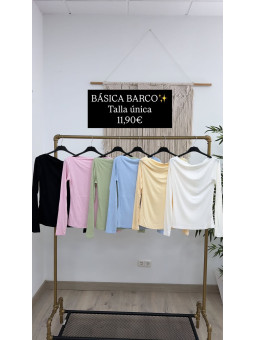 CAMISETA BASICA BARCO