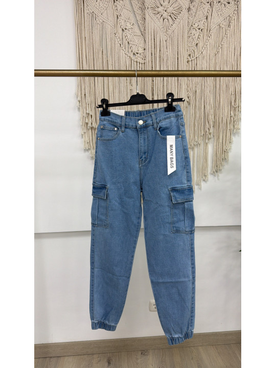 DENIM PUÑO CARGO