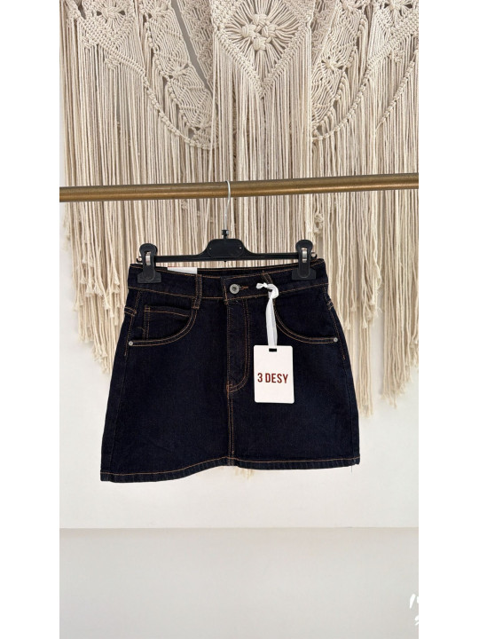 FALDA DENIM OSCURO