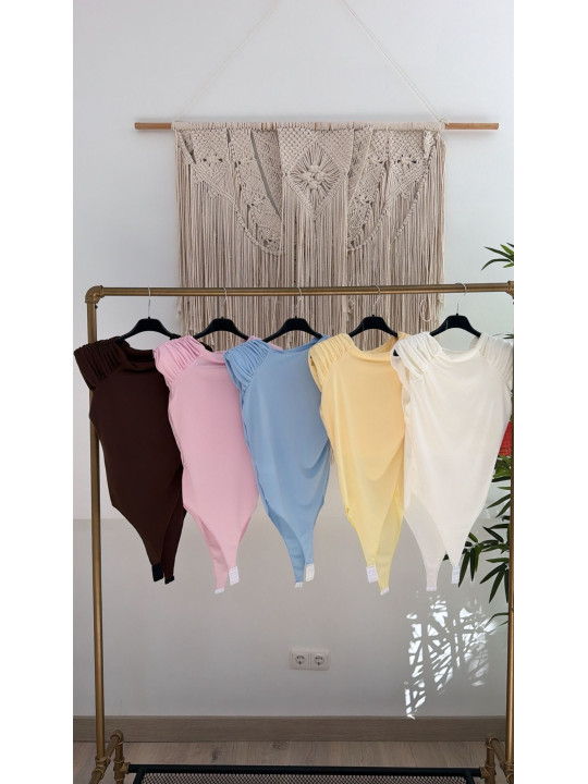 BODY HOMBRO FRUNCIDO