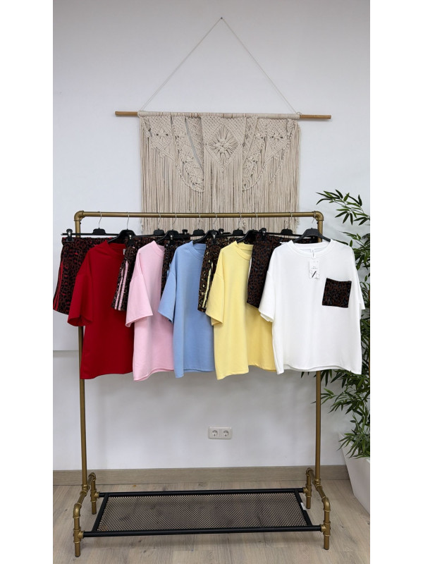 CONJUNTO CORTO ANIMAL PRINT