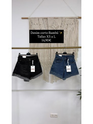 DENIM CORTO BAMBU