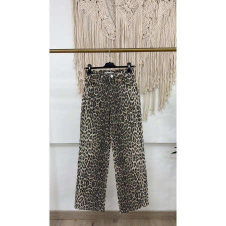 PANTALON ANIMAL PRINT RECTO