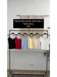 TIRANTES LICRA ENCAJE