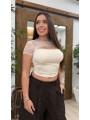 TOP LICRA ENCAJE