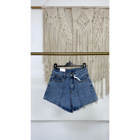 DENIM PALAZZO CORTO