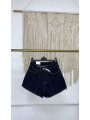 DENIM PALAZZO OSCURO CORTO
