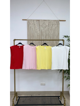 CAMISETA BASIC HOMBRERAS