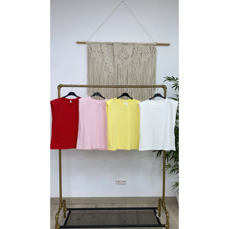 CAMISETA BASIC HOMBRERAS