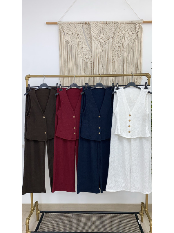 CONJUNTO CHALECO BAMBULA