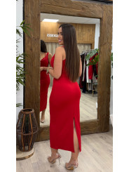 VESTIDO ENCAJE BIKINI LARGO