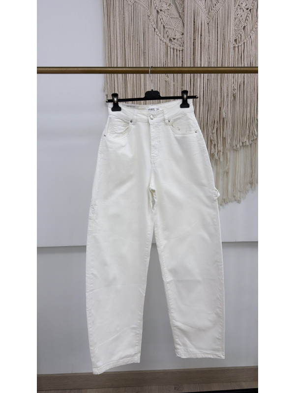 DENIM BALLOON BLANCO