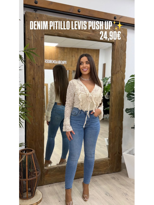 DENIM PITILLO LEVIS PUSH UP