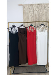 VESTIDO ENCAJE BIKINI LARGO