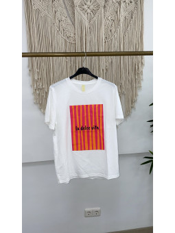 CAMISETA DOLCE NARANJA