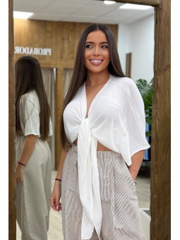 CAMISA ANUDADA