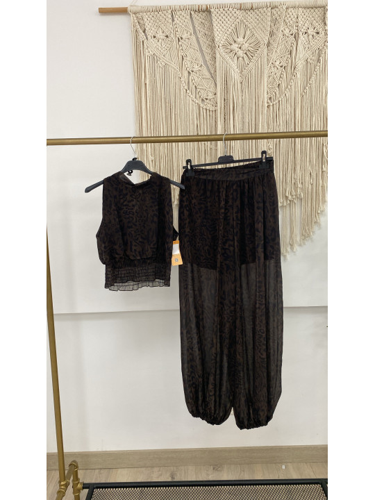 CONJUNTO ANIMAL PRINT