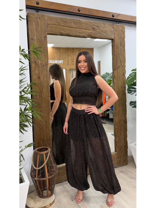 CONJUNTO ANIMAL PRINT