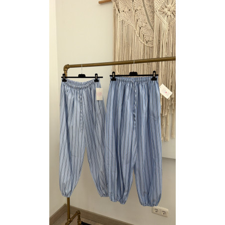 PANTALONES RAYAS AZUL