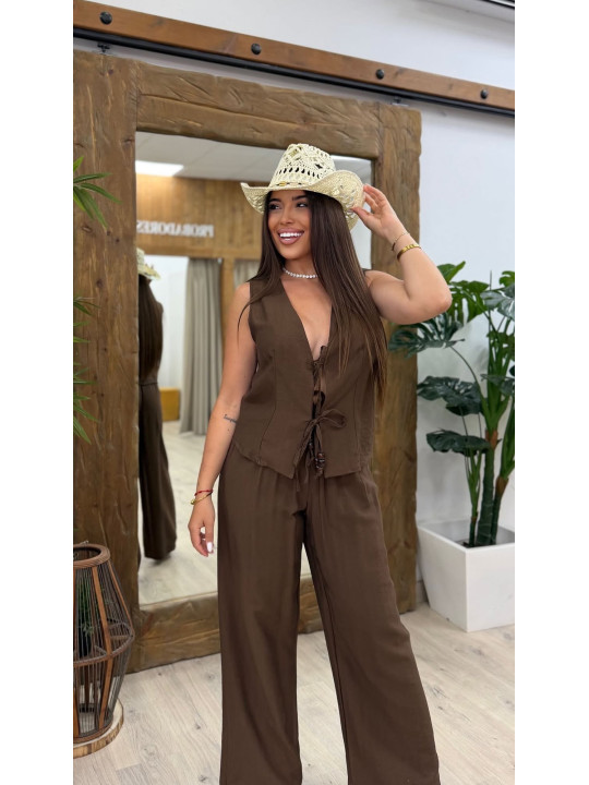 CONJUNTO CHALECO LAZO