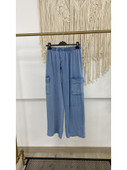 PANTALON FLUIDO BOLSILLOS