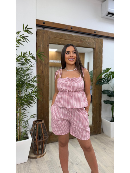 CONJUNTO VICHY CORTO
