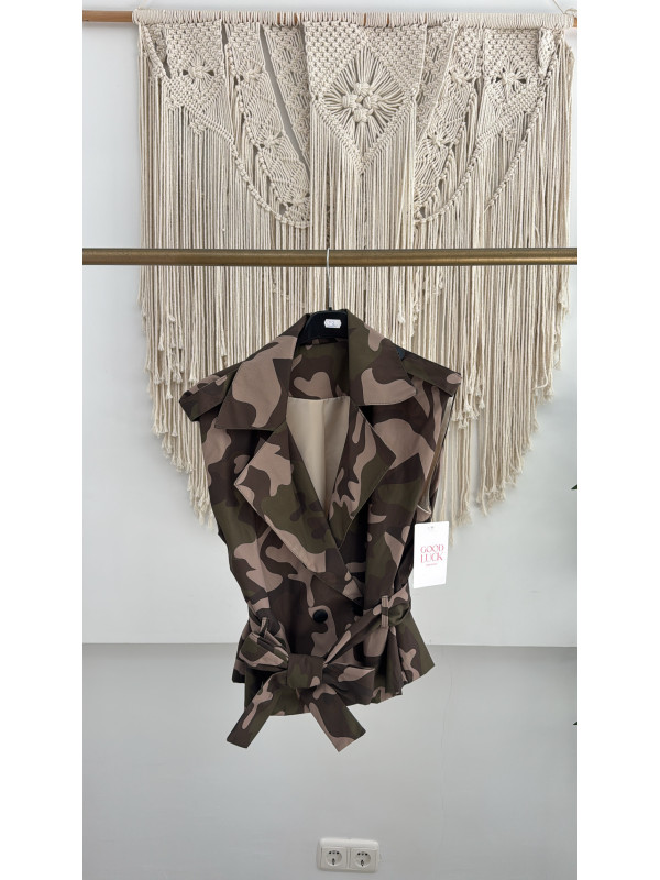 CHALECO CAMUFLAJE