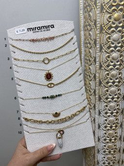 COLLAR ACERO MIRA MIRA 4